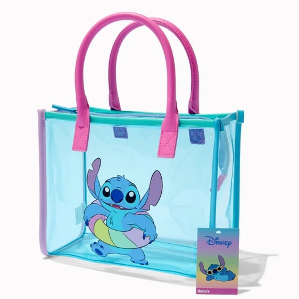Disney Stitch Claire's Exclusive Summer Beach Bag